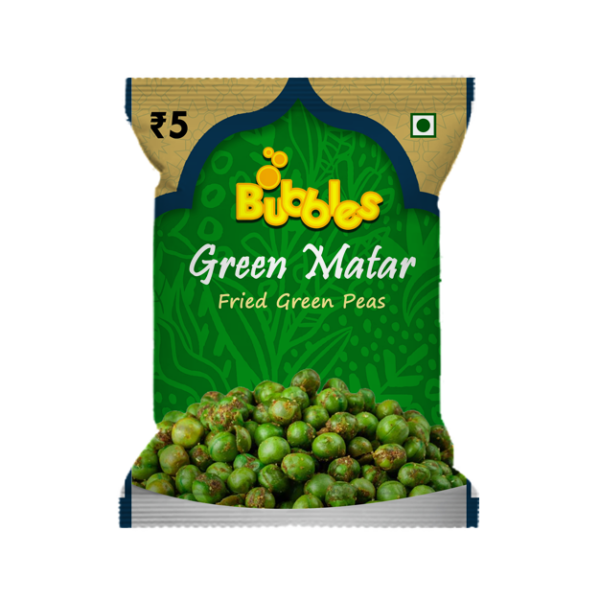 Bubble Green Matar Namkeen | Fried Green Peas