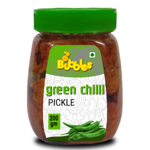 Bubbles Green Chilli Pickle